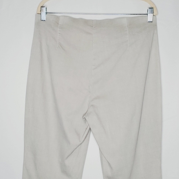 Nic + Zoe All Day Garment Dyed Pants Size 16 Pull-on Flat Front Stretch Slim Fit - Picture 6 of 16